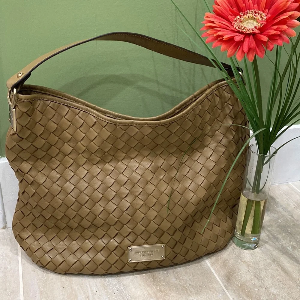 Michael Kors‎ Leather tan hobo bag